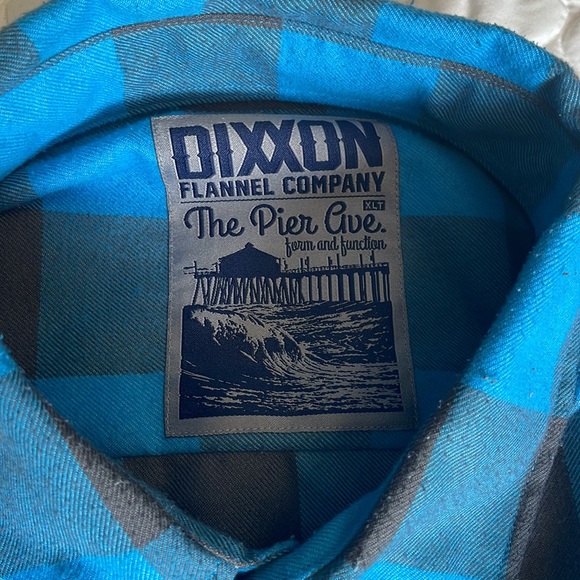 Rare DIXXON mens flannel - Picture 2 of 4